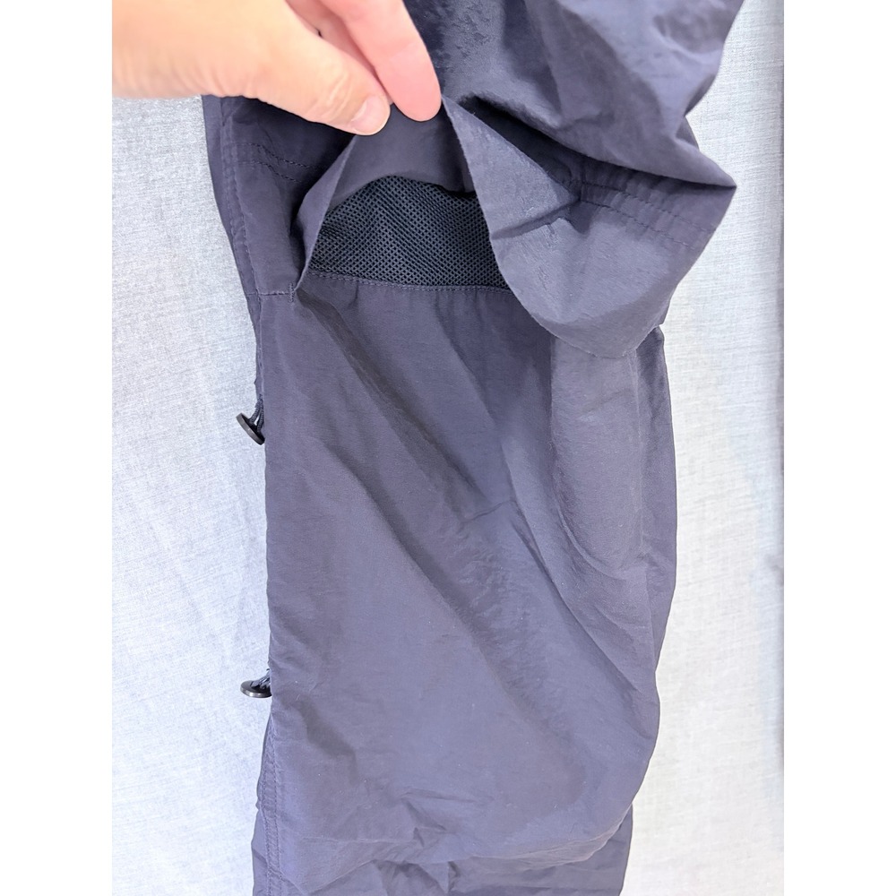 Lands End Gray Convertible Cargo Hiking Pants Roll Tab Capri Plus Size 24W - Picture 6 of 10